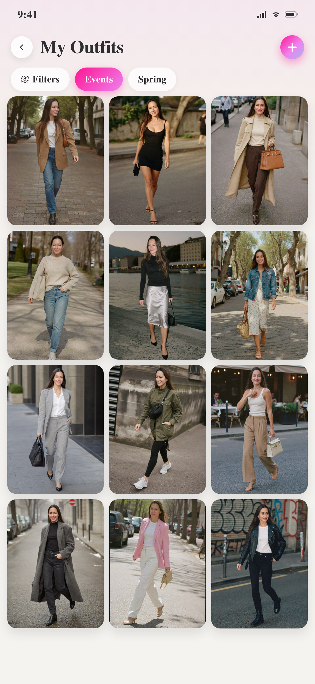 My Outfits in dressup, a visual gallery of every look